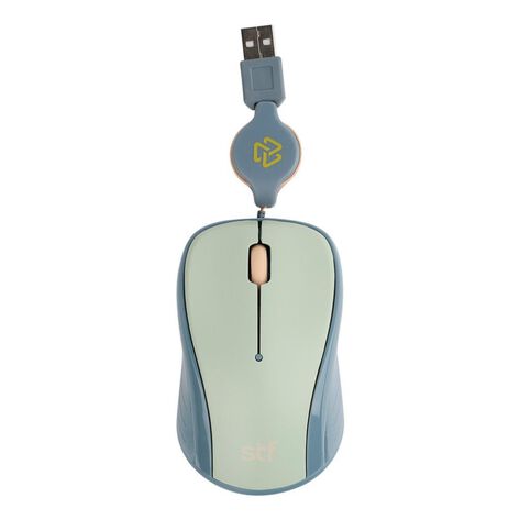 Mouse Al&aacute;mbrico Viva Retr&aacute;ctil Gris