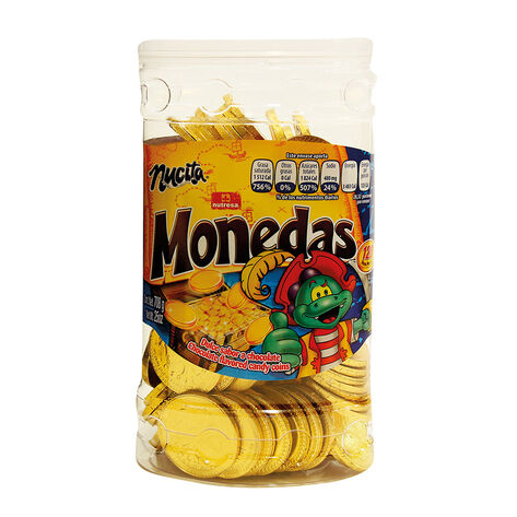 Chocolate Monedas Nucitas 120 pzas