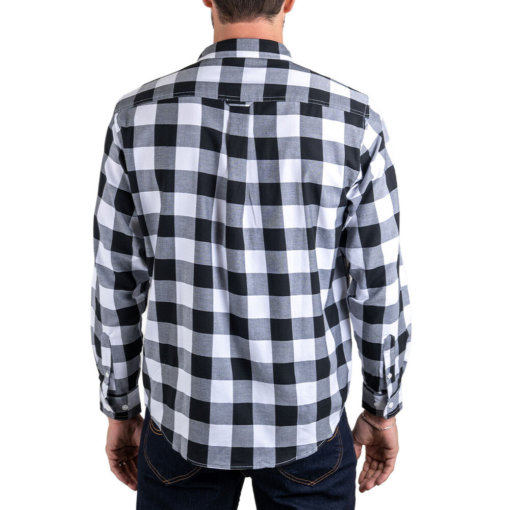 Camisa de Franela Manga Larga Cuadros Negro G Lee image number 3