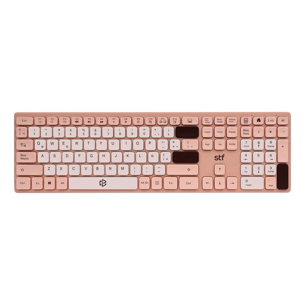Teclado y Reposamu&ntilde;ecas Viva Rosa image number 1