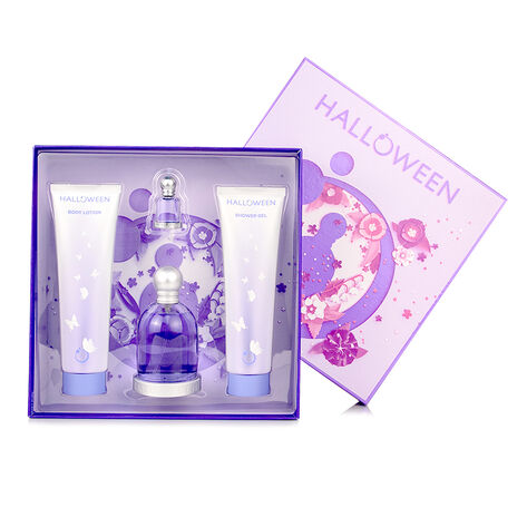 Estuche para Dama Halloween EDT 100ml + Shower Gel + Body Lotion + Replica Cofre