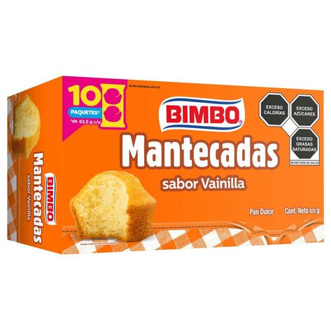 Mantecadas Vainilla Bimbo  625 g