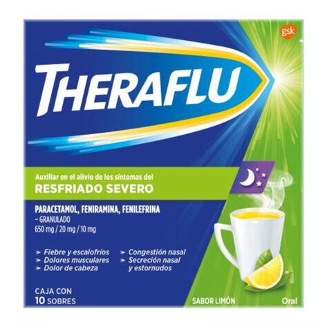 Theraflu Ex Ver10Mg Seconopack Sbs Con 10