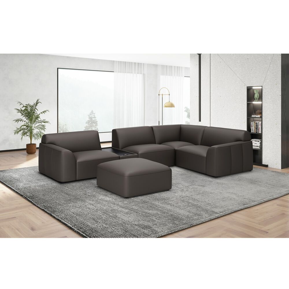 Sala Seccional Piel con Sonido Members Choice image number 4