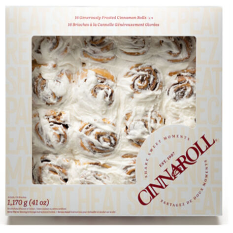 Roles de Canela Cinnaroll 16 piezas
