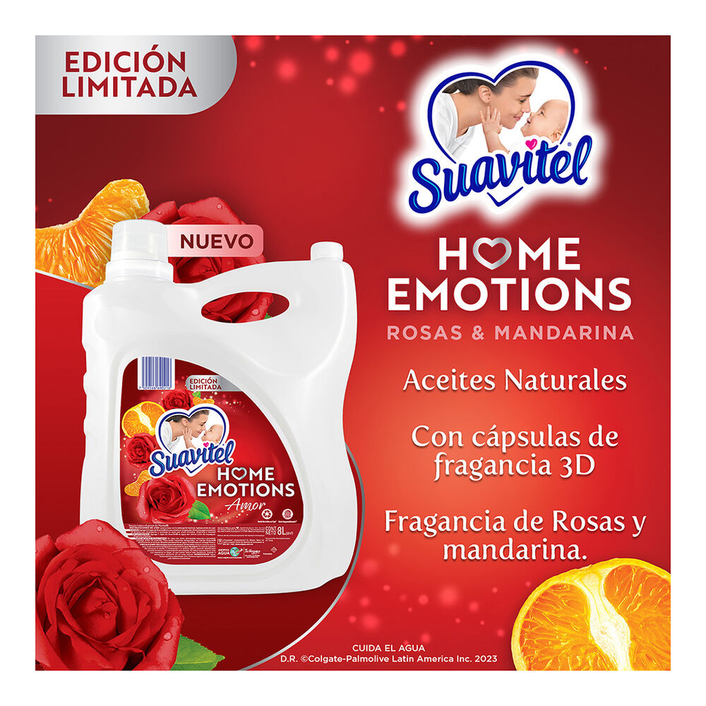 Suavizante Home Emotions Suavitel 8 L image number 2