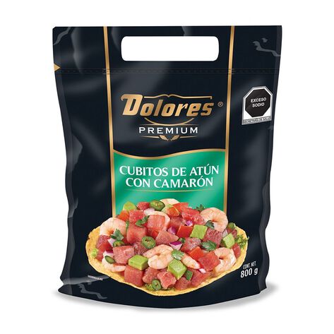 Cubitos de At&uacute;n con Camar&oacute;n Dolores 800 g