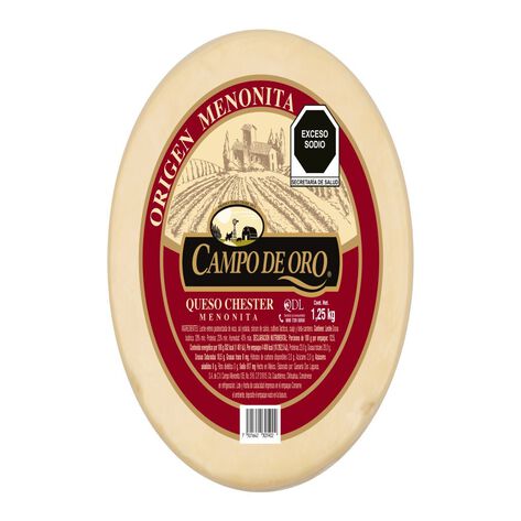 Queso Chihuahua Redondo Campo de Oro 1.3 Kg