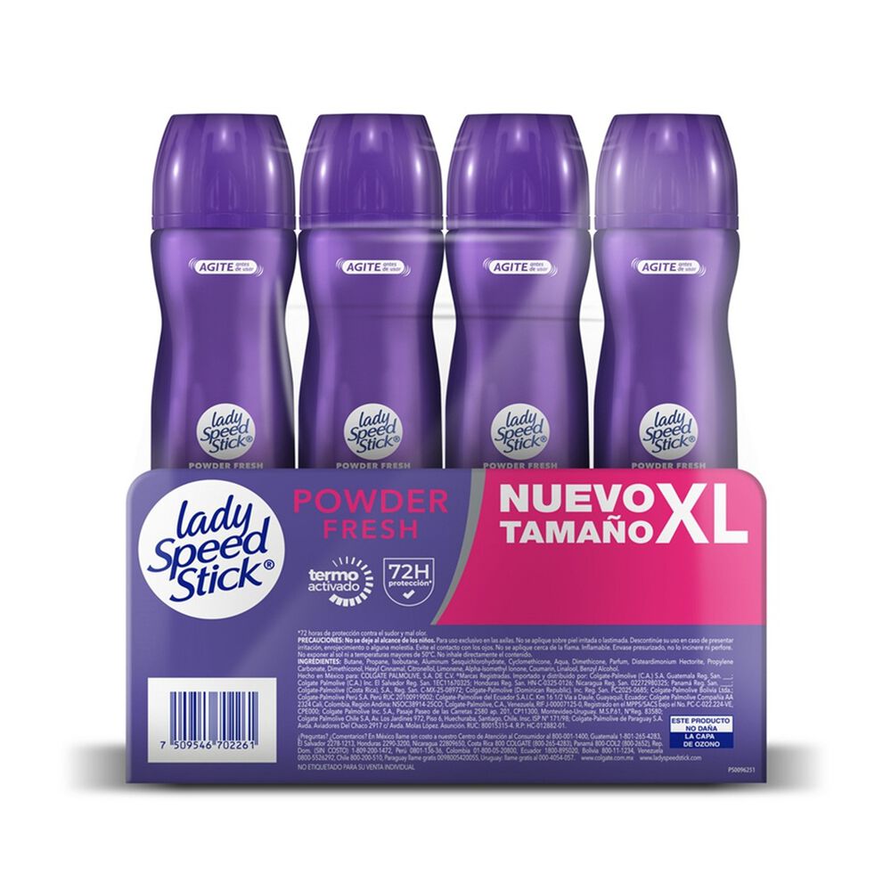 Antitranspirante Powder Fresh Lady Speed Stick  4 /113 g image number 1