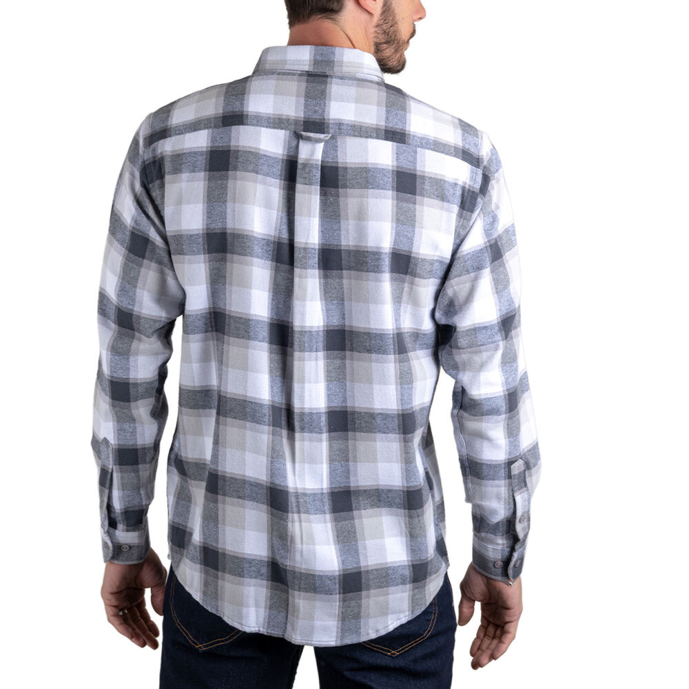 Camisa de Franela Manga Larga Cuadros Gris EG Lee image number 3