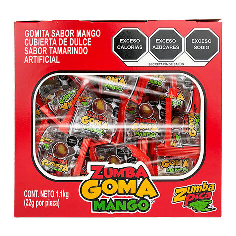 Gomitas Sabor Mango Zumbapica 50/22 g
