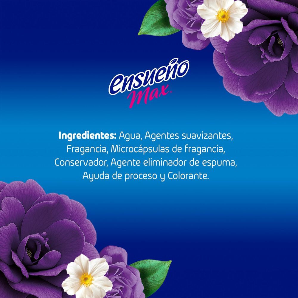 Suavizante Rocio de Violetas Ensue&ntilde;o Max 9L image number 3