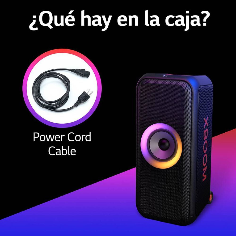 Bocina LG 2.1 Canales 250W Xboom XL7S image number 7