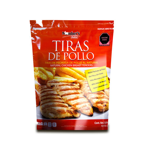 Tiras De Pollo Member&acute;s Choice 1.8 Kg