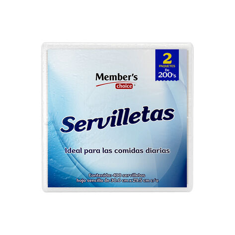Servilleta Premium Member"s Choice 2 / 200 hojas