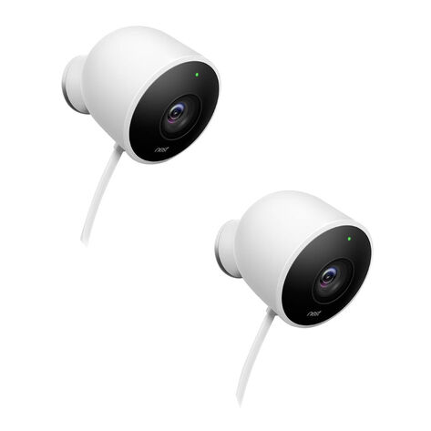 Paquete de 2 C&aacute;maras Exteriores Nest Cam