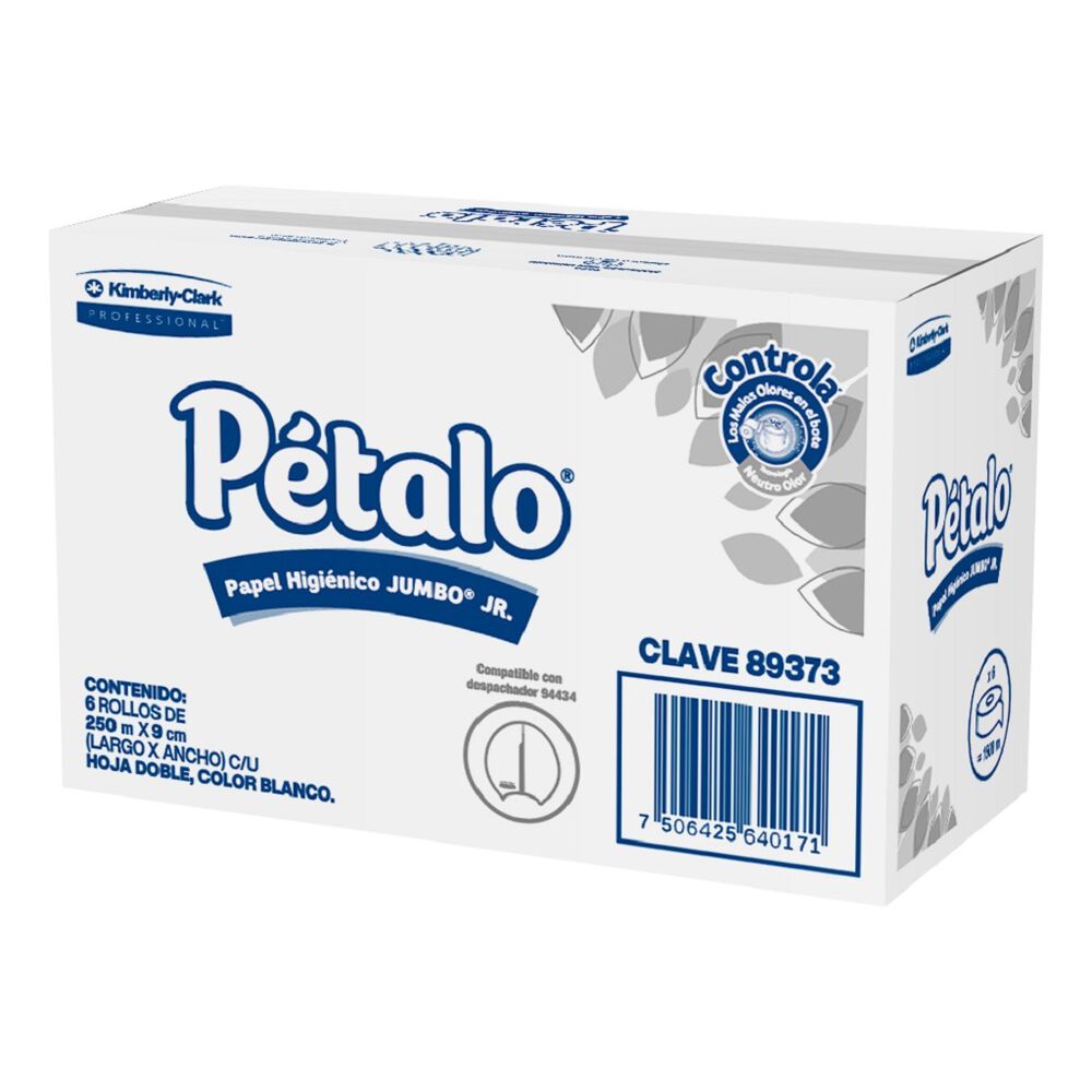 Papel higi&eacute;nico P&eacute;talo Jumbo Jr 6 Rollos image number 1
