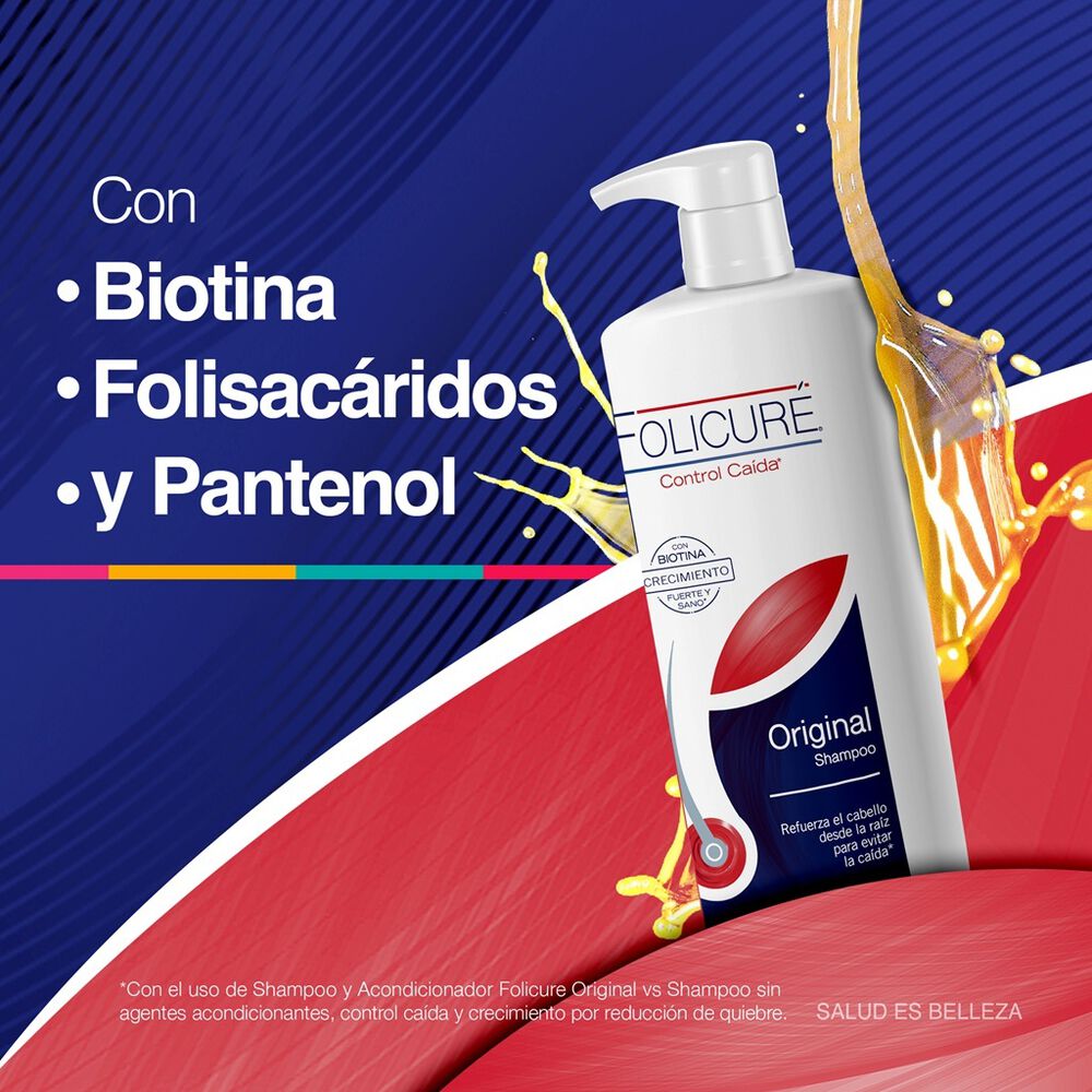 Shampoo Original Folicure 1 L image number 2
