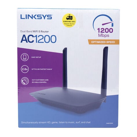 Router Linksys  Ac 1200 Dual Band