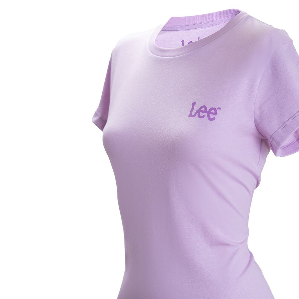 Playera Manga Corta MoradoTalla EG Lee image number 1