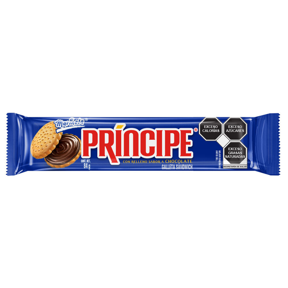 Galleta Pr&iacute;ncipe Chocolate 22p /84g image number 1