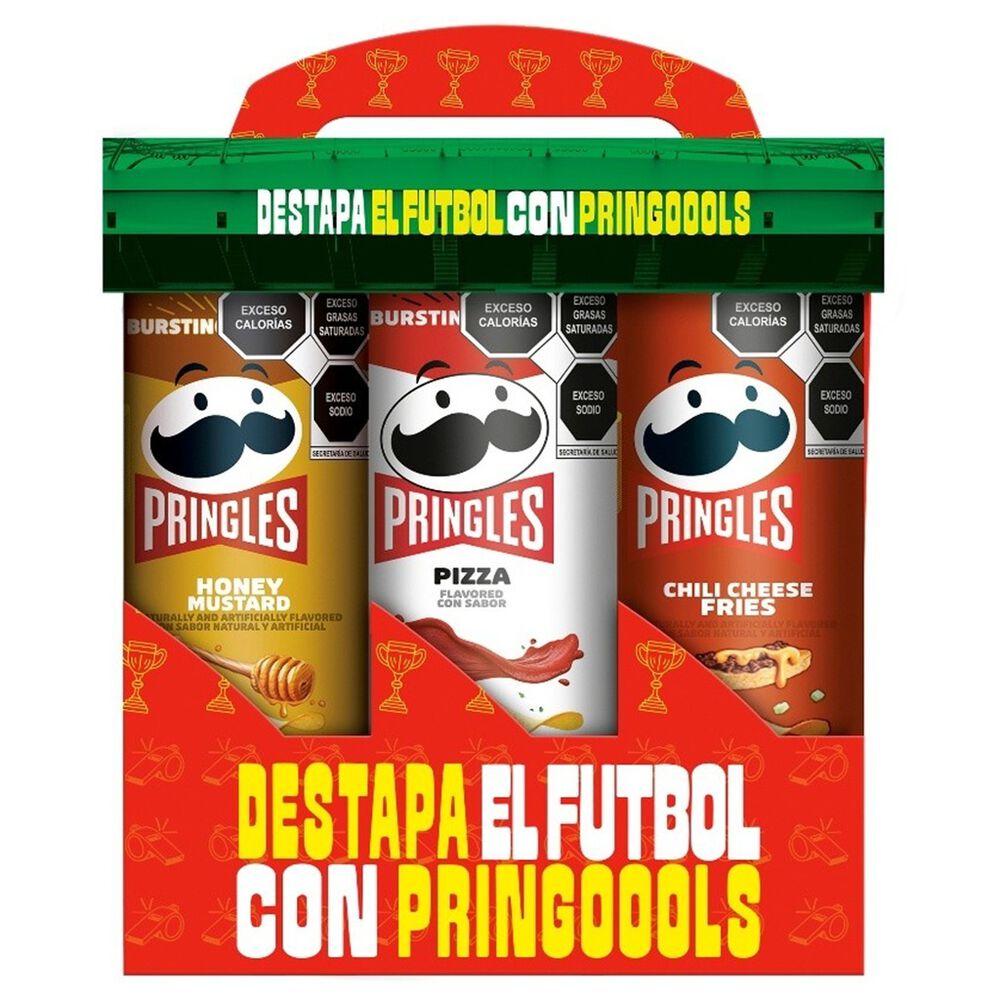 Botana Mix Estadio Pringles 6 pz image number 1