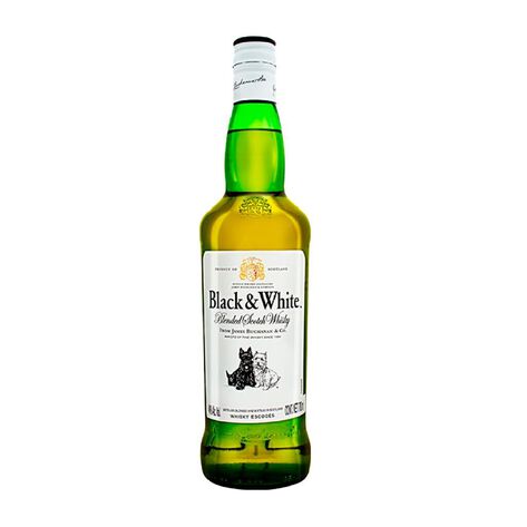Whisky Black And White 700 ml