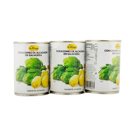 Corazones de Alcachofa La Pasiega 3/390 g