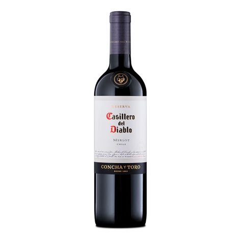 Vino Tinto Merlot Casillero Del Diablo  750 ml