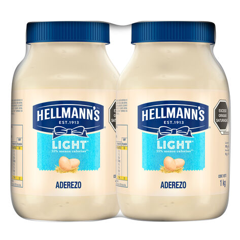 Aderezo Mayonesa Light Hellmann's 2/1 Kg