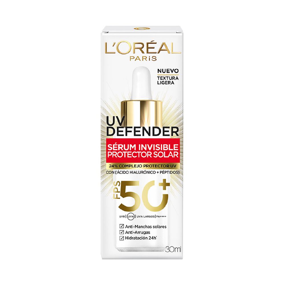 Protector Solar S&eacute;rum UV FPS 50+ Loreal 2/30 ml image number 5