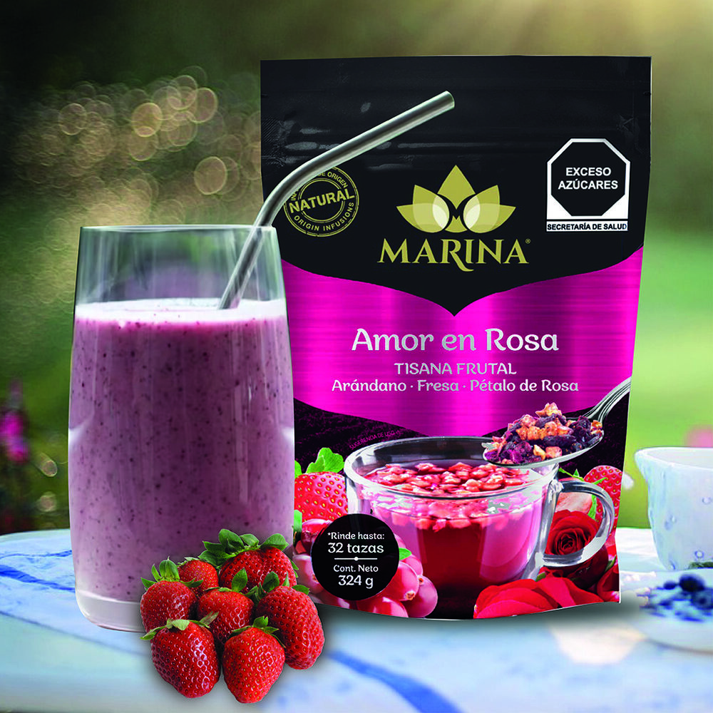 Tisana Frutal Amor en Rosa 324 gr image number 1