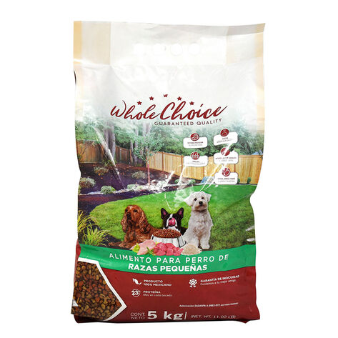 Alimento para Perro Razas Peque&ntilde;as Whole Choice 2/5 Kg