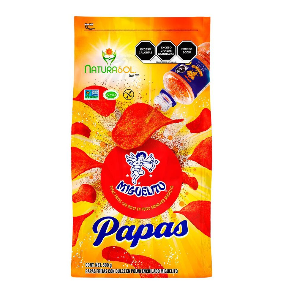 Papas Fritas con Miguelito Naturasol 500 g image number 1
