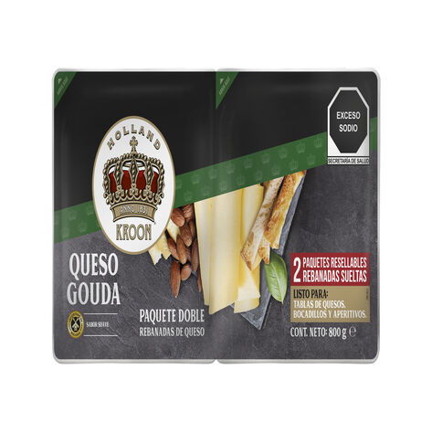 Queso Gouda Rebanado Kroon 2/400 g