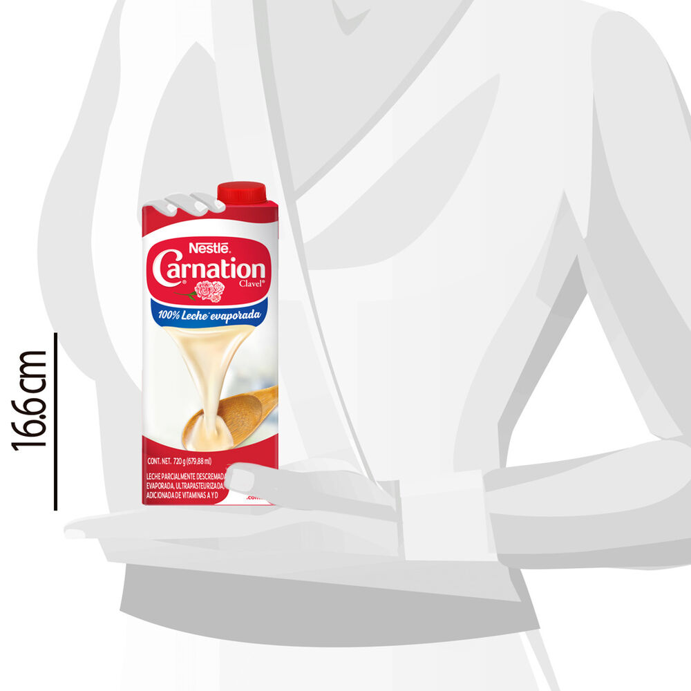 Leche Evaporada Carnation 2/720 g image number 4