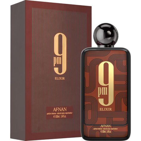 Perfume unisex Afnan 9PM Elixir EDP 100 ml