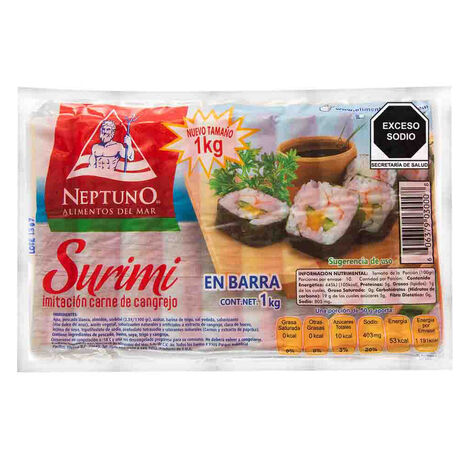 Surimi en Barra Neptuno 1 Kg