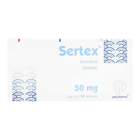 Sertex 50 mg 14 Tab