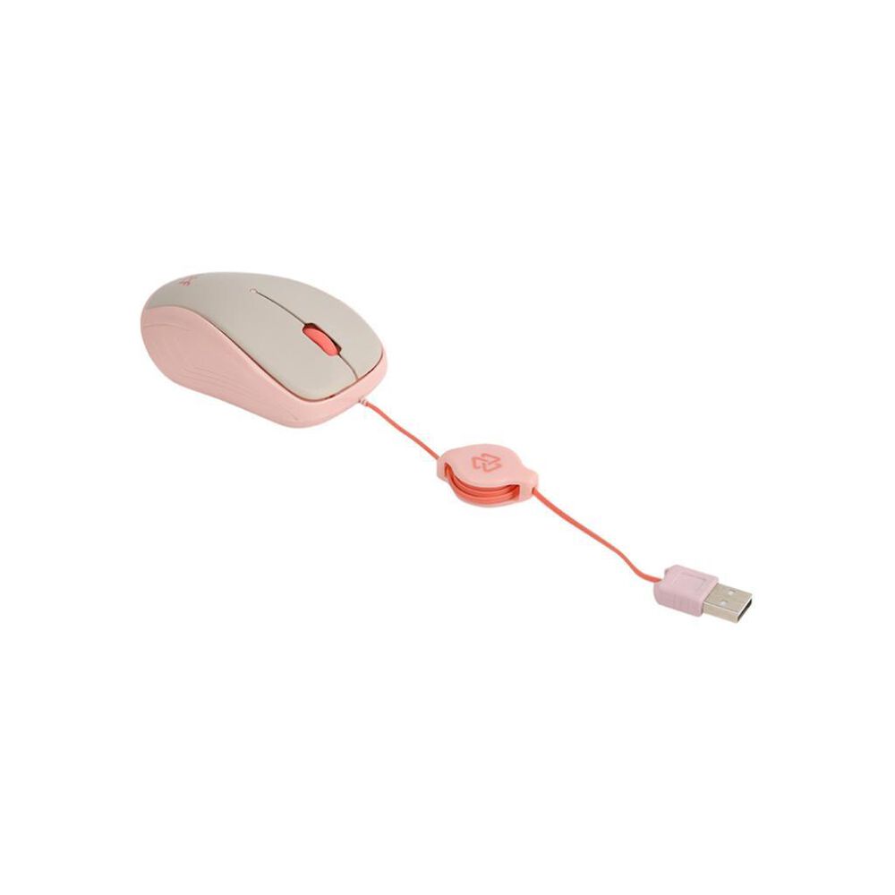 Mouse Al&aacute;mbrico Viva Retractil Rosa image number 4