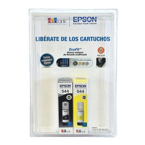 Consumible Epson Bl&iacute;ster Negro/Amarillo