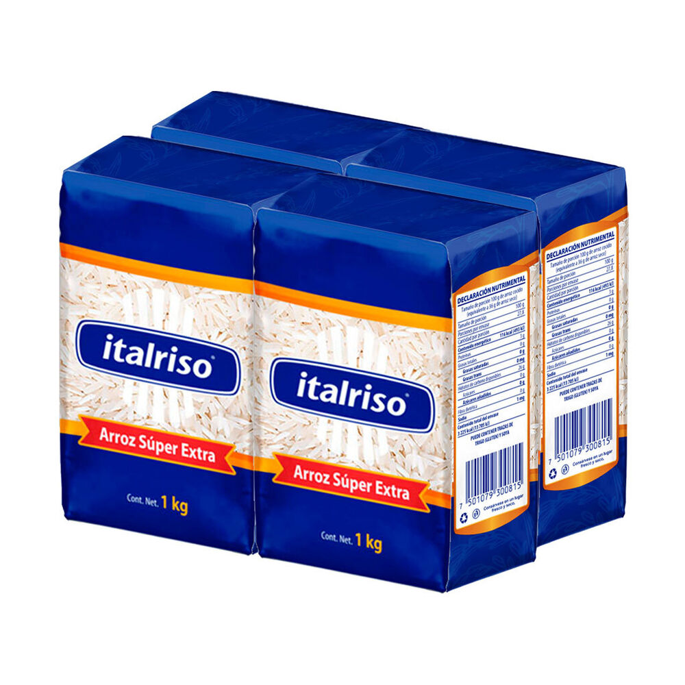 Arroz Super Extra Italriso 4/1kg image number 1