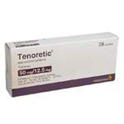 Tenoretic 50/12mg Tab 28