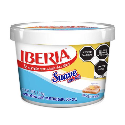 Margarina Con Sal Untable Iberia 1.300 Kg