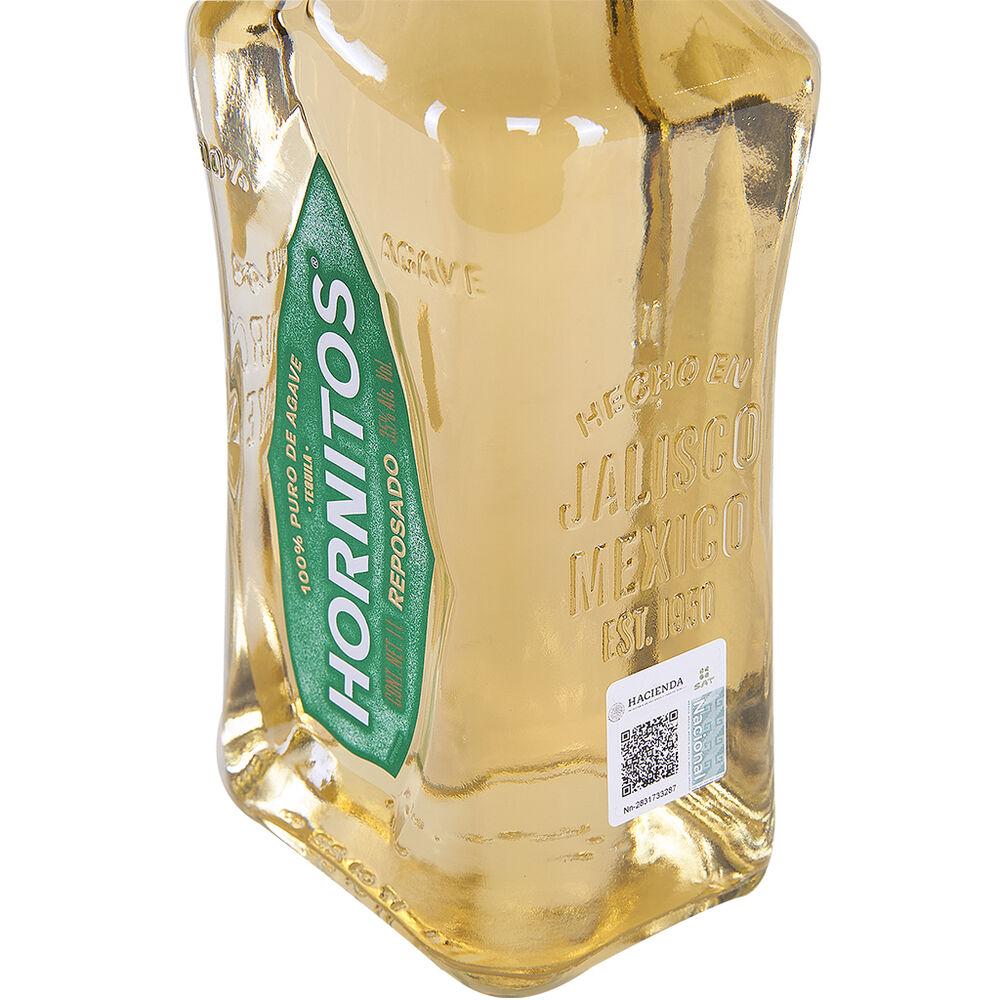 Tequila Hornitos Reposado 1 Lt image number 2