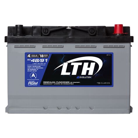 Bater&iacute;a Automotriz LTH L-48/91-760 Acumulador