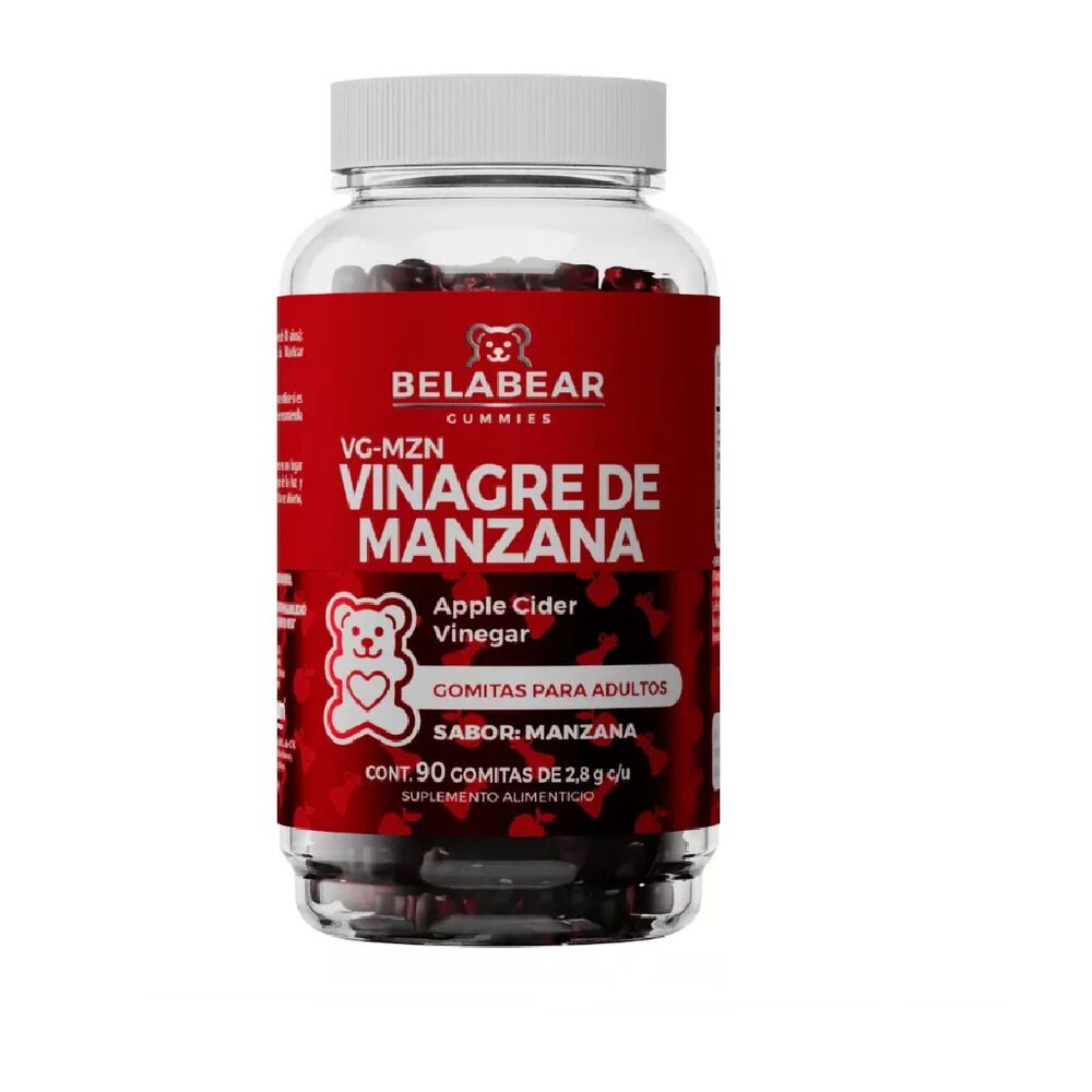 Gomitas Belabear vinagre de manzana con 90 piezas 2 pack image number 1