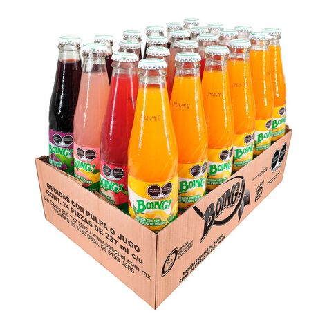 Bebida Varios Sabores  Boing Vidrio 24/237 ml