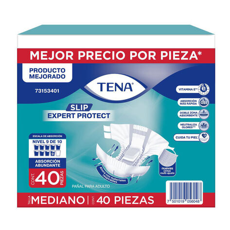 TENA SLIP EXPERT PROTECT M C/40 PZAS