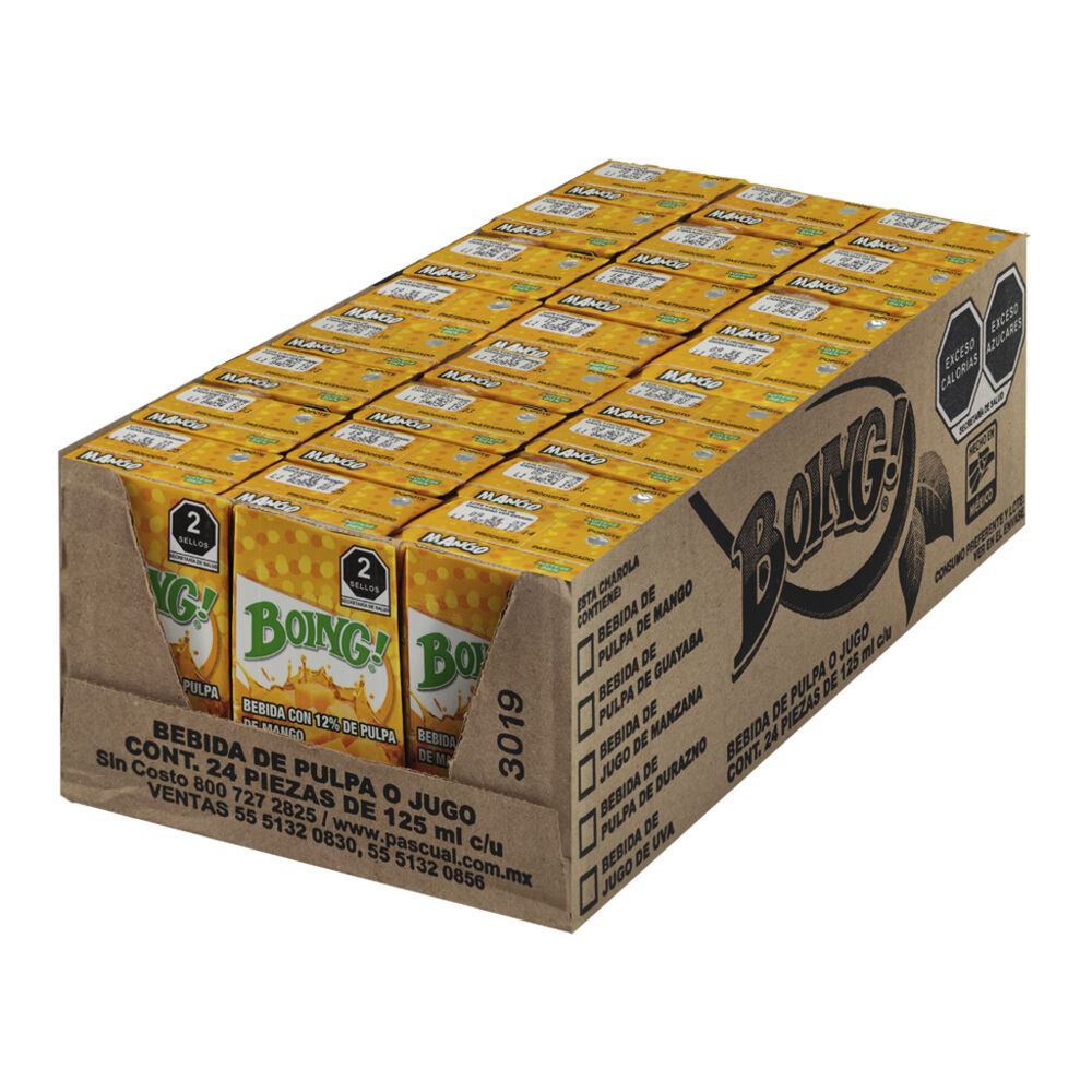 Bebida Multisabor Mini Brick Boing 24/125 ml image number 3